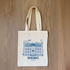 MEMO Paris Mini Tote Cream Canvas